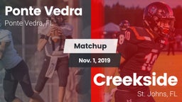 Matchup: Ponte Vedra High vs. Creekside  2019