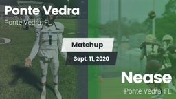 Matchup: Ponte Vedra High vs. Nease  2020