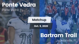 Matchup: Ponte Vedra High vs. Bartram Trail  2020