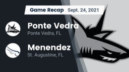 Recap: Ponte Vedra  vs. Menendez  2021