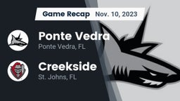 Recap: Ponte Vedra  vs. Creekside  2023