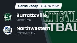 Recap: Surrattsville  vs. Northwestern  2022