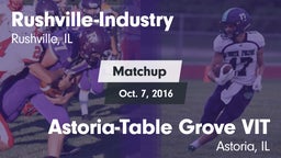 Matchup: Rushville-Industry vs. Astoria-Table Grove VIT  2016