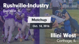 Matchup: Rushville-Industry vs. Illini West  2016