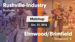 Matchup: Rushville-Industry vs. Elmwood/Brimfield  2016