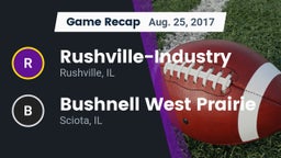 Recap: Rushville-Industry  vs. Bushnell West Prairie 2017