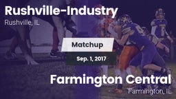 Matchup: Rushville-Industry vs. Farmington Central  2017