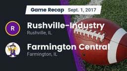Recap: Rushville-Industry  vs. Farmington Central  2017