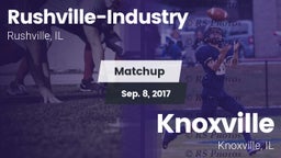 Matchup: Rushville-Industry vs. Knoxville  2017