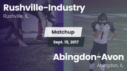 Matchup: Rushville-Industry vs. Abingdon-Avon  2017