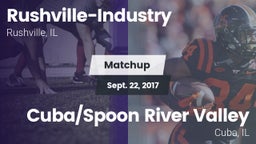 Matchup: Rushville-Industry vs. Cuba/Spoon River Valley  2017