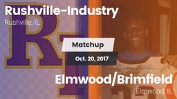 Matchup: Rushville-Industry vs. Elmwood/Brimfield  2017