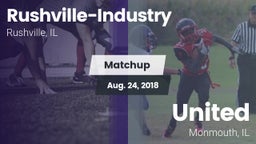 Matchup: Rushville-Industry vs. United  2018