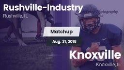 Matchup: Rushville-Industry vs. Knoxville  2018