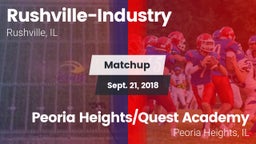 Matchup: Rushville-Industry vs. Peoria Heights/Quest Academy 2018