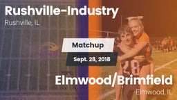 Matchup: Rushville-Industry vs. Elmwood/Brimfield  2018