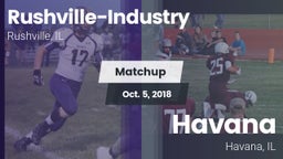 Matchup: Rushville-Industry vs. Havana  2018