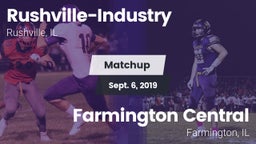 Matchup: Rushville-Industry vs. Farmington Central  2019