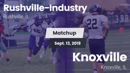 Matchup: Rushville-Industry vs. Knoxville  2019