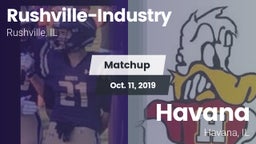 Matchup: Rushville-Industry vs. Havana  2019