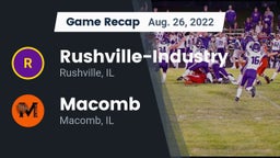 Recap: Rushville-Industry  vs. Macomb  2022