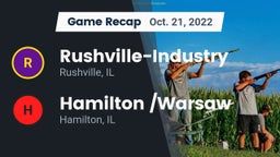 Recap: Rushville-Industry  vs. Hamilton /Warsaw  2022
