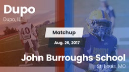 Matchup: Dupo vs. John Burroughs School 2017