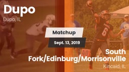 Matchup: Dupo vs. South Fork/Edinburg/Morrisonville  2019