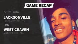 Recap: Jacksonville  vs. West Craven  2016