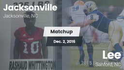 Matchup: Jacksonville vs. Lee  2016