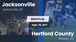 Matchup: Jacksonville vs. Hertford County  2017