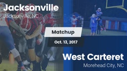 Matchup: Jacksonville vs. West Carteret  2017