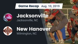 Recap: Jacksonville  vs. New Hanover  2019