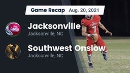 Recap: Jacksonville  vs. Southwest Onslow  2021