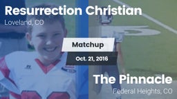 Matchup: Resurrection Christi vs. The Pinnacle  2016
