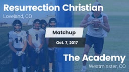 Matchup: Resurrection Christi vs. The Academy 2017