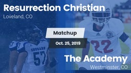 Matchup: Resurrection Christi vs. The Academy 2019