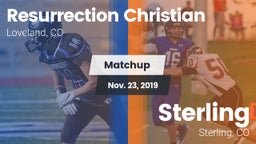 Matchup: Resurrection Christi vs. Sterling  2019