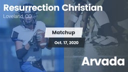 Matchup: Resurrection Christi vs. Arvada  2020