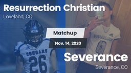Matchup: Resurrection Christi vs. Severance  2020
