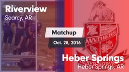 Matchup: Riverview vs. Heber Springs  2016