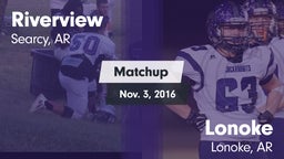 Matchup: Riverview vs. Lonoke  2016