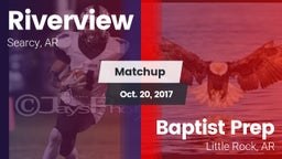 Matchup: Riverview vs. Baptist Prep 2017