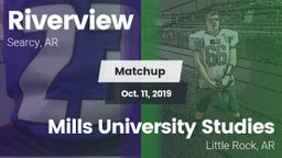 Matchup: Riverview vs. Mills University Studies  2019