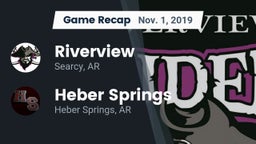 Recap: Riverview  vs. Heber Springs  2019