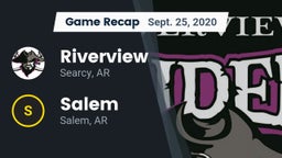 Recap: Riverview  vs. Salem  2020
