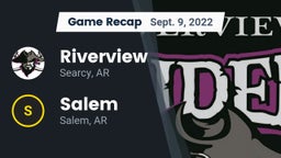 Recap: Riverview  vs. Salem  2022