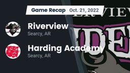 Recap: Riverview  vs. Harding Academy  2022
