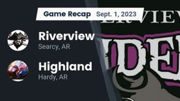 Recap: Riverview  vs. Highland  2023
