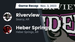 Recap: Riverview  vs. Heber Springs  2023